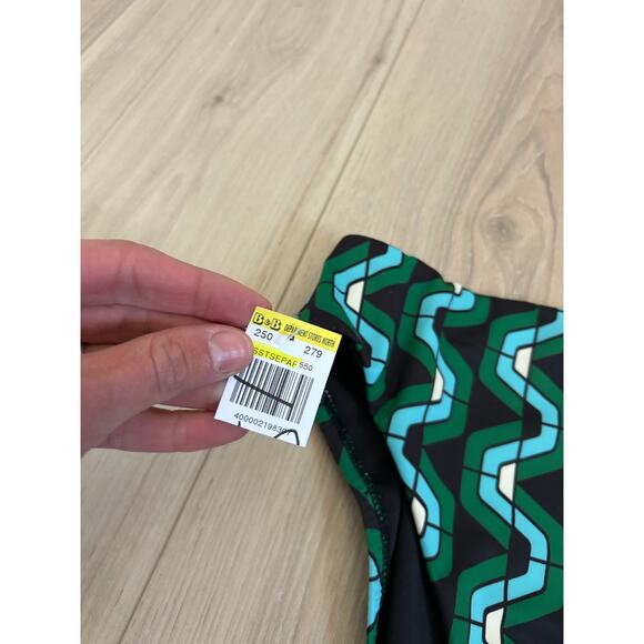 Sanctuary Geo Wave High Leg High Rise Bikini Bottom - Small - Picture 3 of 6